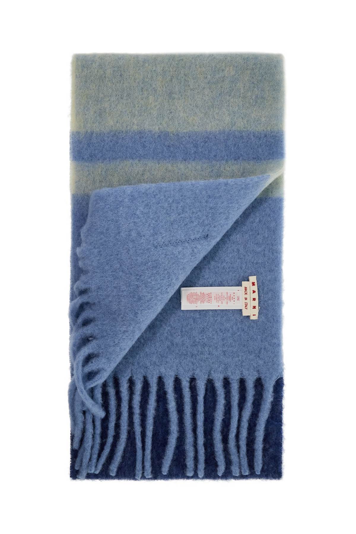 Mohair Scarf For Stylish  - Blue