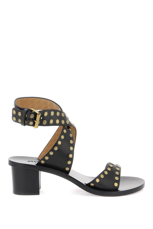 Studded Jillin Sandals  - Black