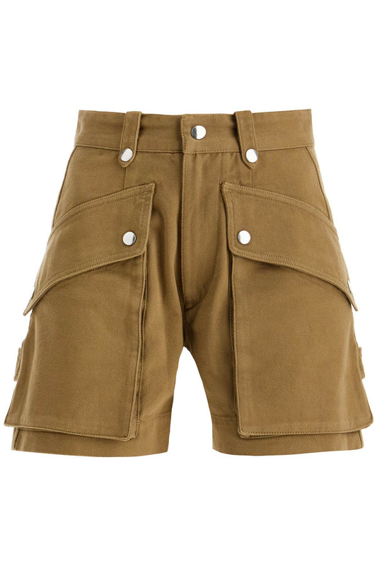 Denim Jemmy Shorts  - Khaki