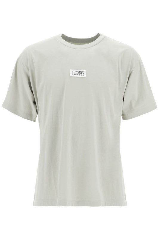 'oversized T-shirt With  - Khaki