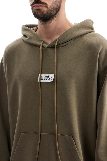 Numeric Logo Sweatshirt With Seven  - Khaki