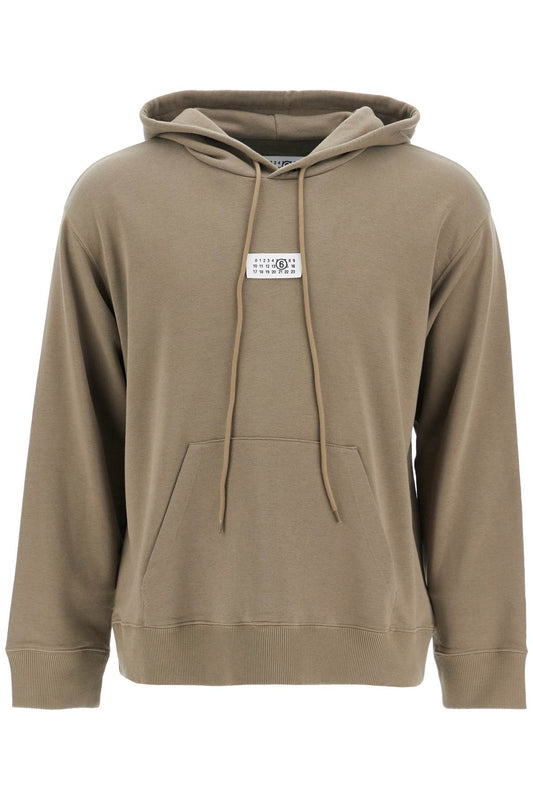 Numeric Logo Sweatshirt With Seven  - Khaki