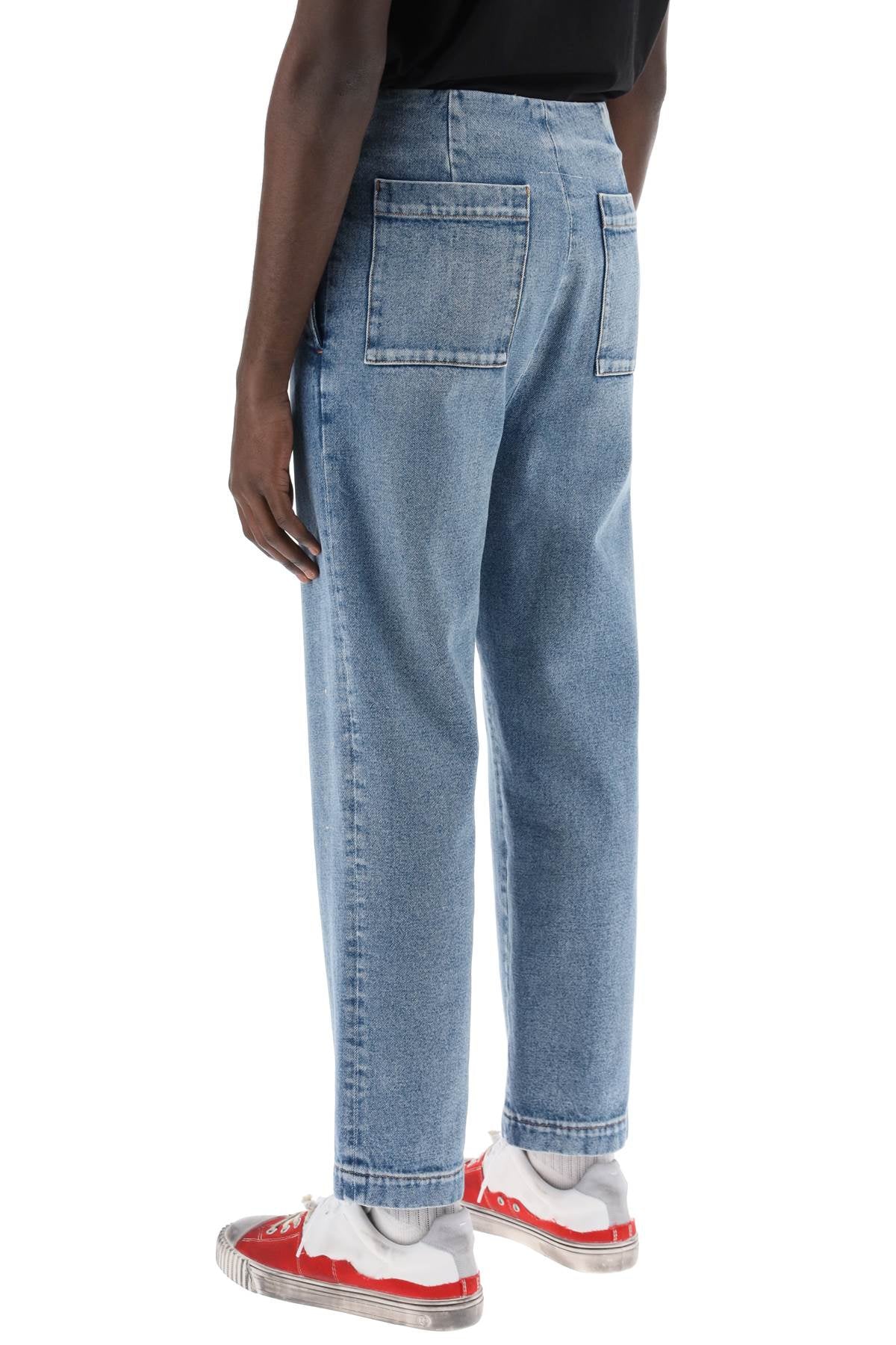 Waistless Jeans Without  - Blue