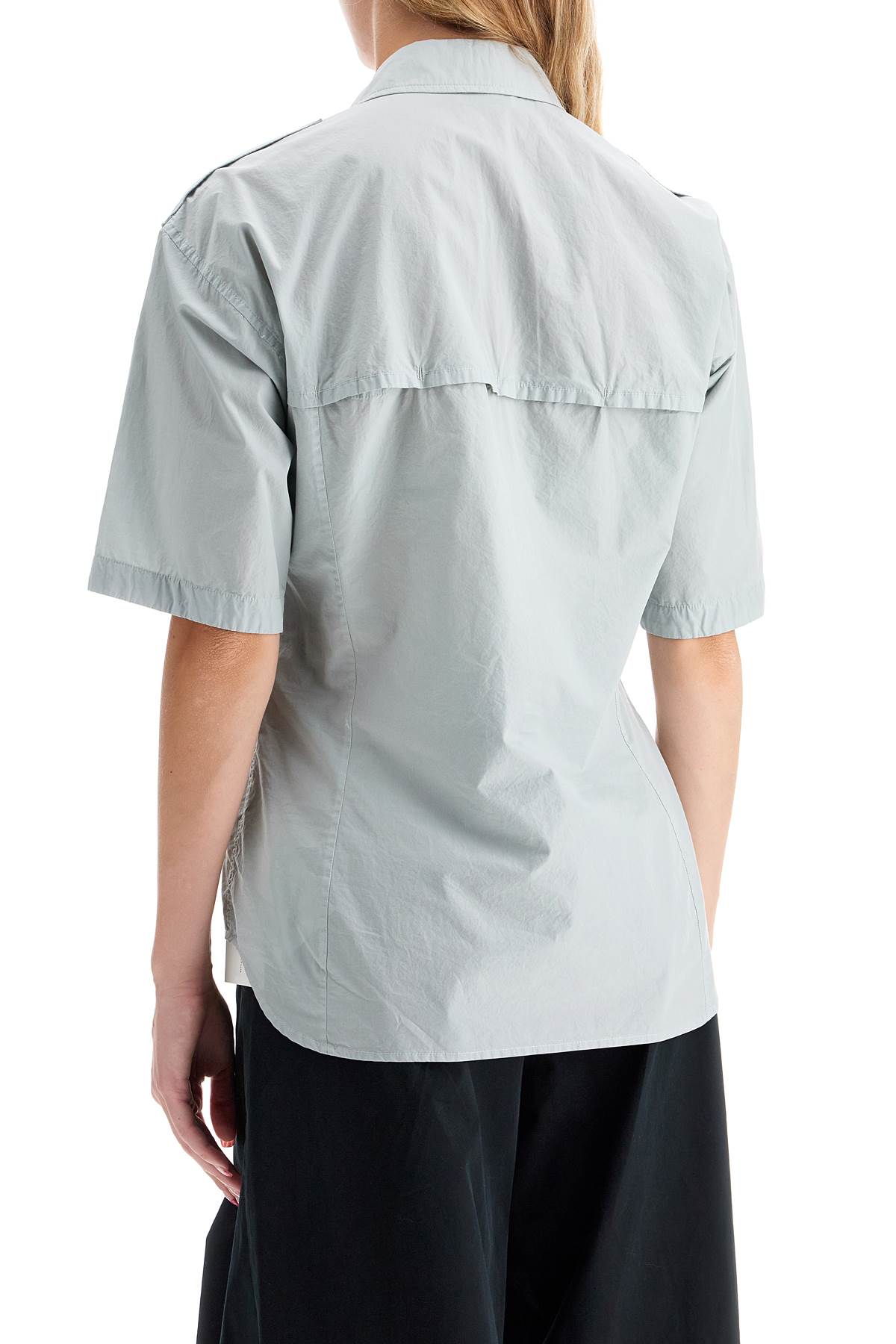 Short-sleeved 'reporter'  - Grey