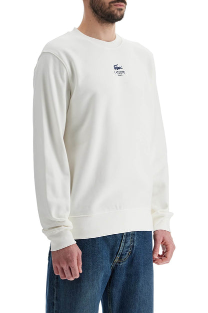 Classic Fit Crewneck Sweatshirt  - White