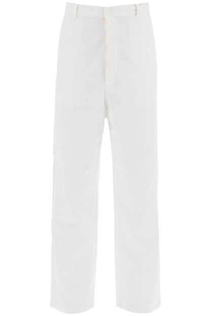 Cotton Bull Pants In Eight Words  - White