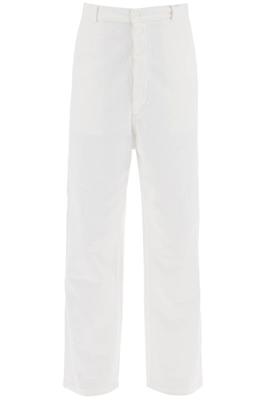 Cotton Bull Pants In Eight Words  - White