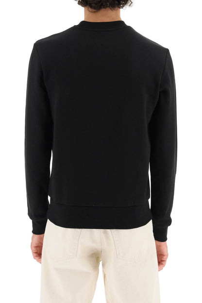 Classic Fit Crewneck Sweatshirt  - Black