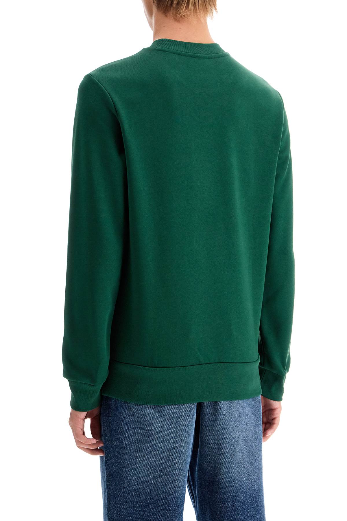 Classic Fit Crewneck Sweatshirt  - Green