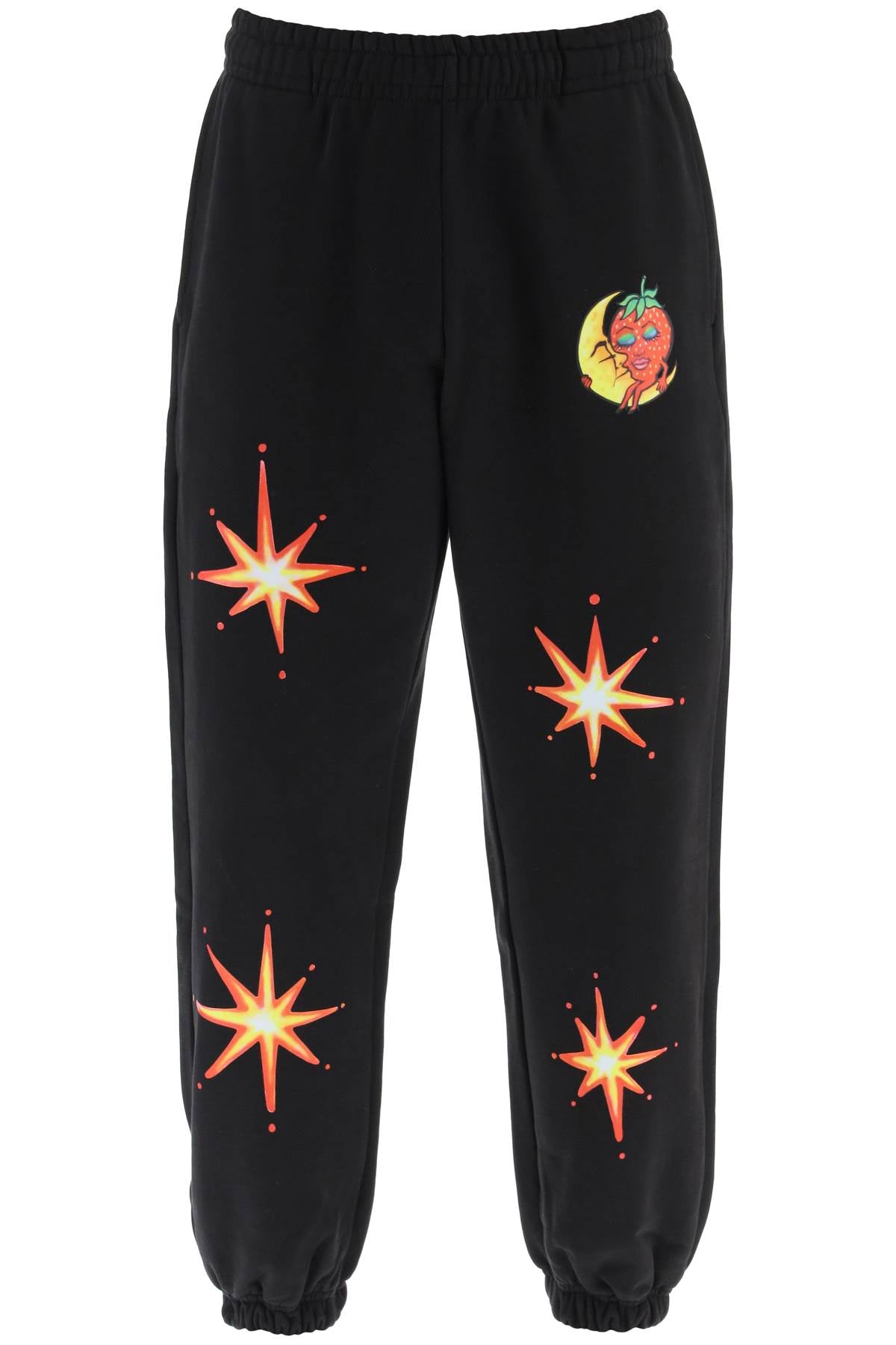 'firework' Jogger Pants  - Nero