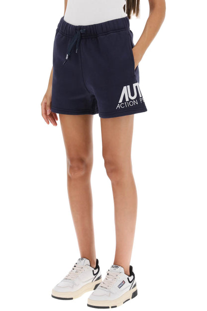 'icon' Sweatshorts  - Blue