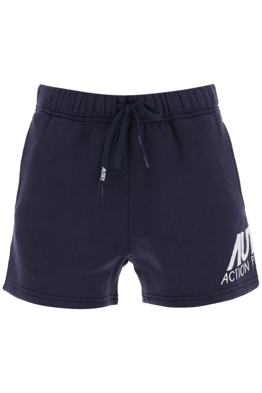 'icon' Sweatshorts  - Blue