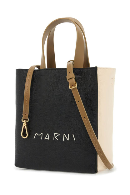 Mini Museo Soft Tote Bag  - Black