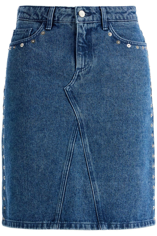 "denim Crowd Longuette Sk  - Blu