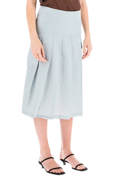 Ina

pleated Skirt Pin  - Light Blue