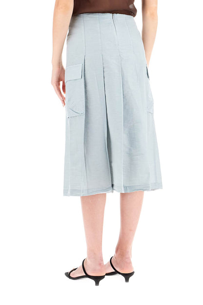 Ina

pleated Skirt Pin  - Light Blue