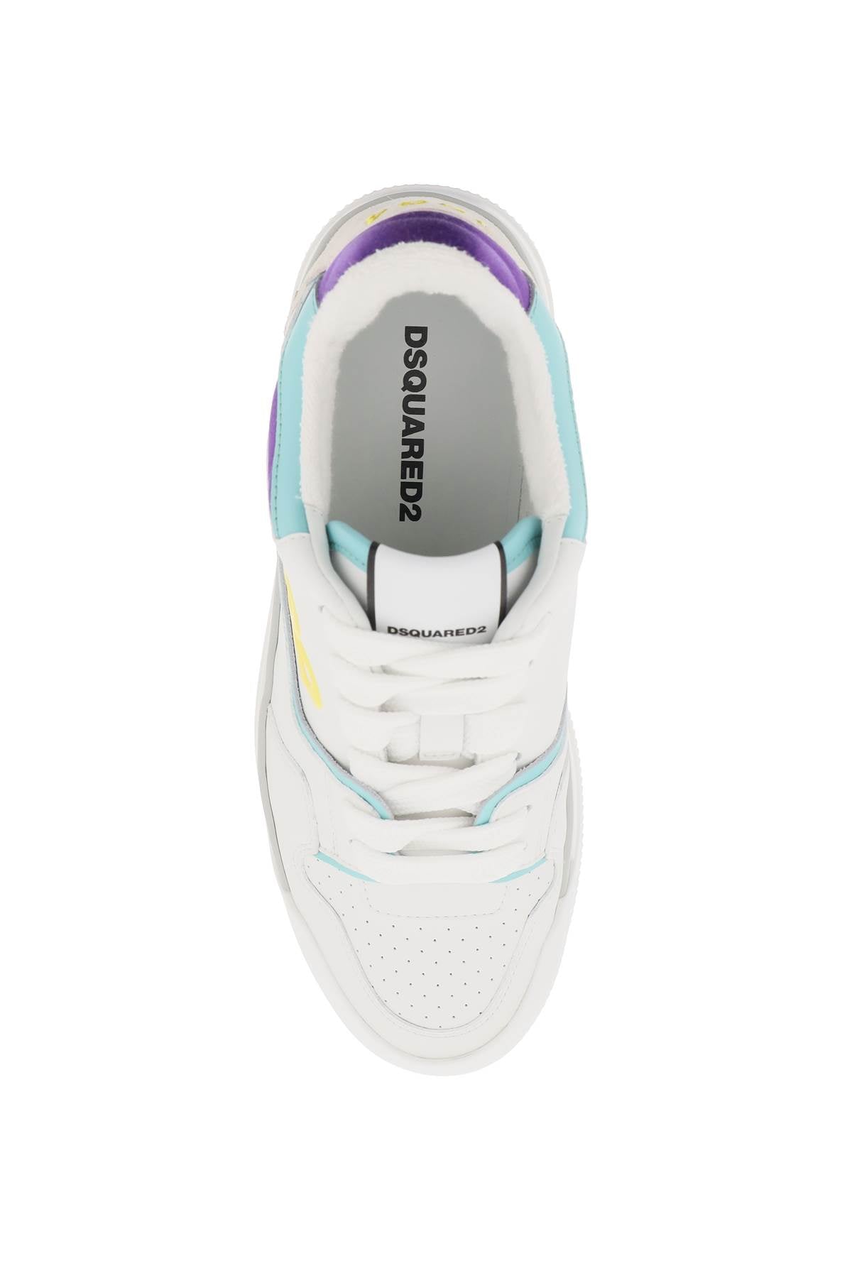 Smooth Leather New Jersey Sneakers In 9  - White