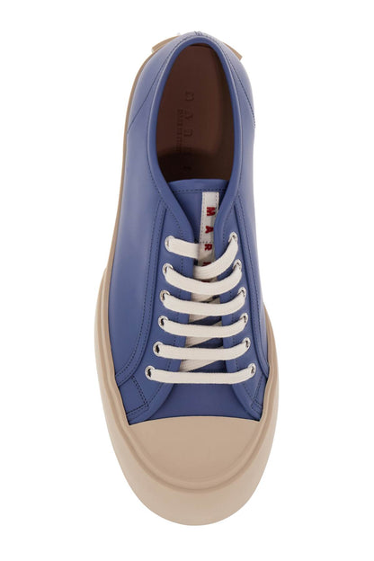 Leather Pablo Sneakers  - Blue