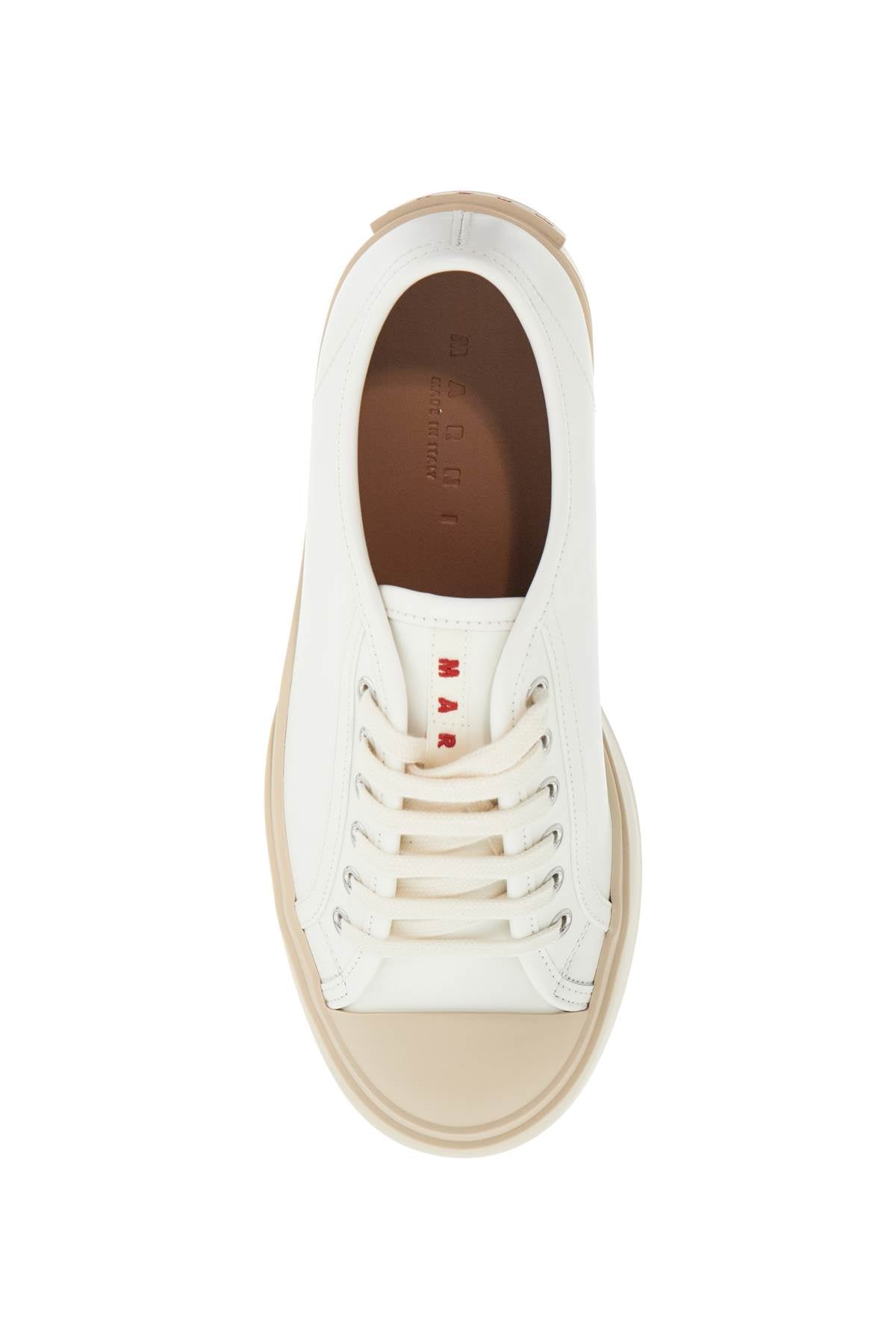 Leather Pablo Sneakers  - White