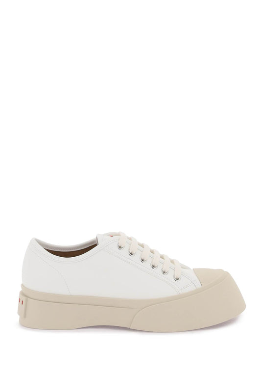 Leather Pablo Sneakers  - White