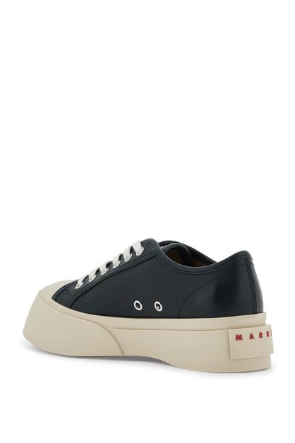 Pablo Leather Sneakers In Seven  - Black