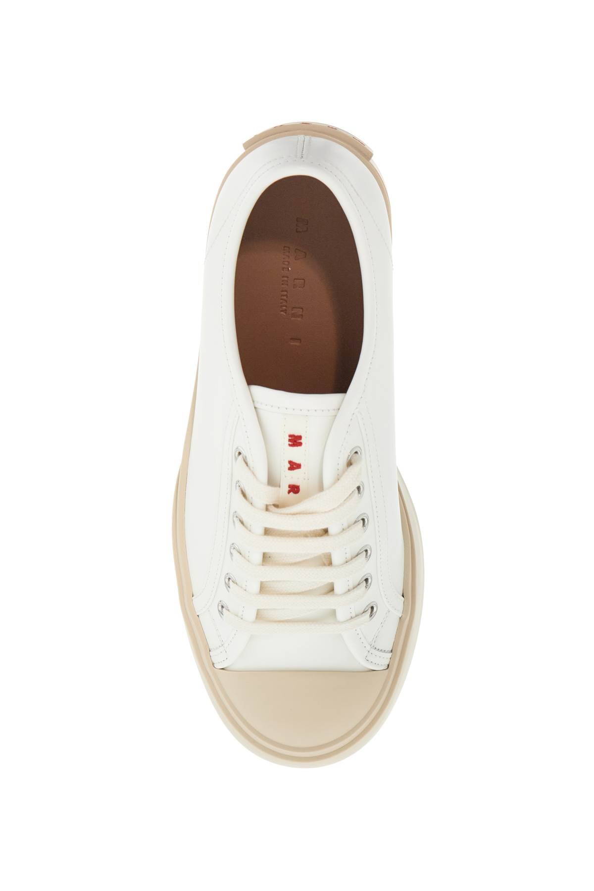 Leather Pablo Sneakers  - White