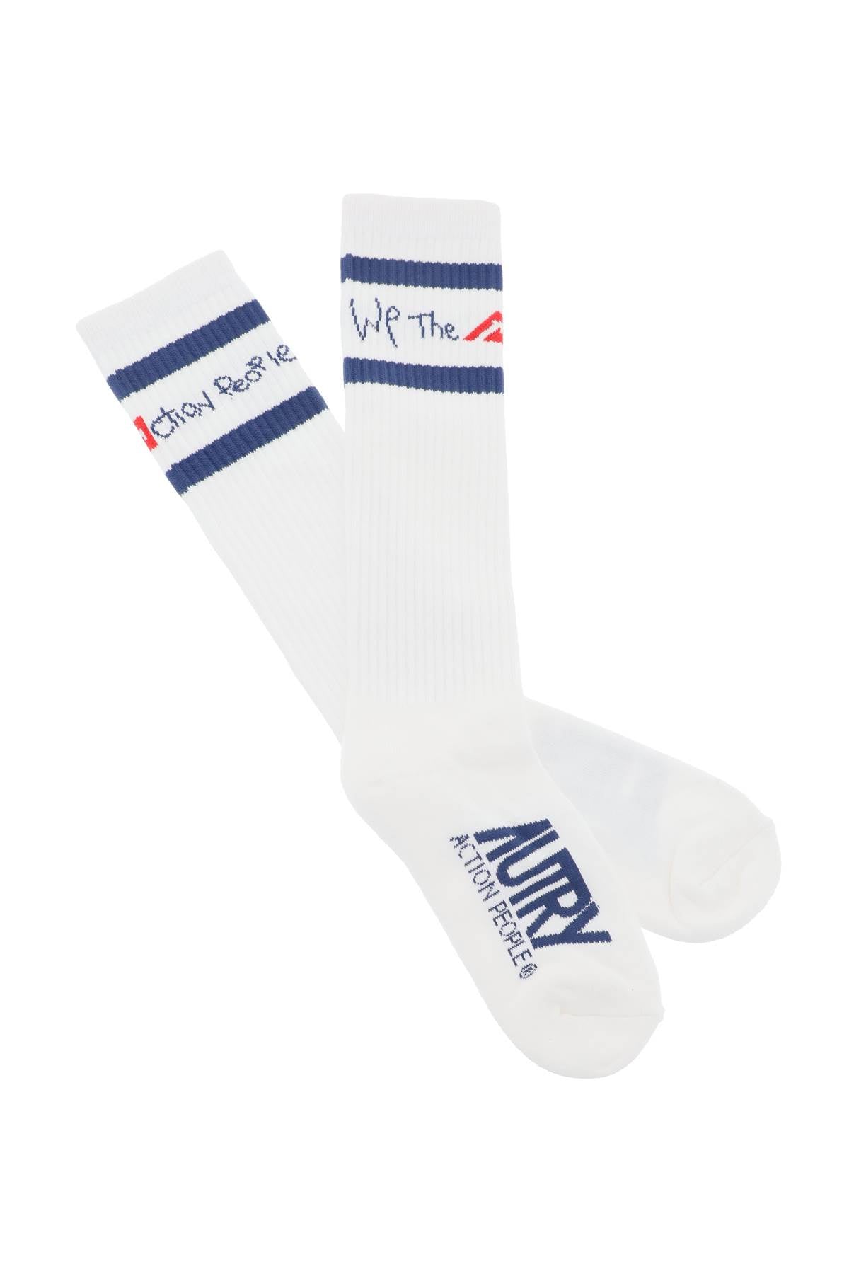 Socks With Logo  - White