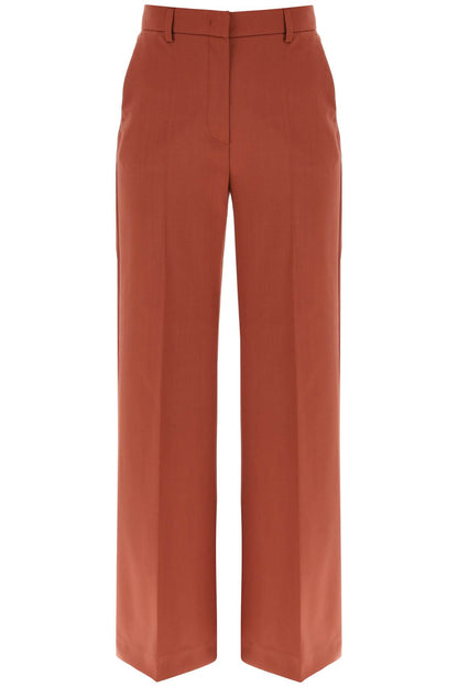 Sonale Flared Trousers  - Brown