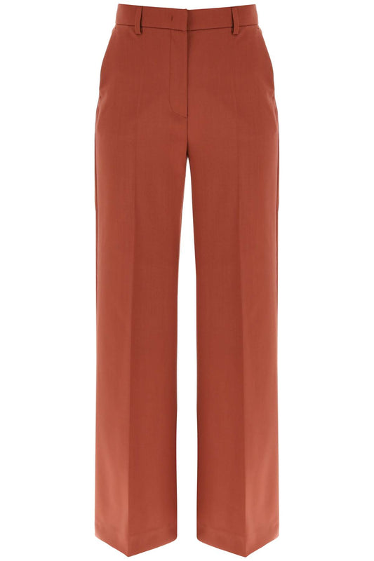 Sonale Flared Trousers  - Brown