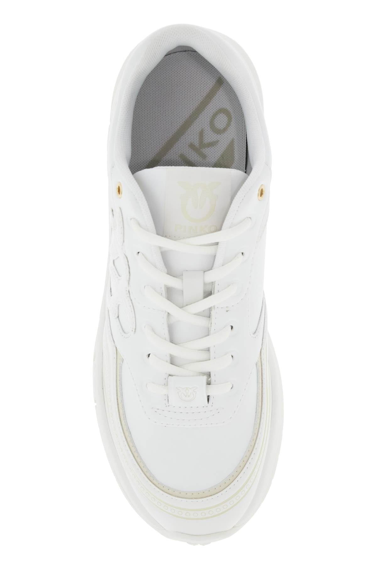 Eco-leather Sneakers  - White