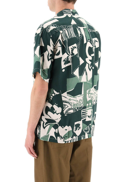 Cuca Printed Shirt  - Verde