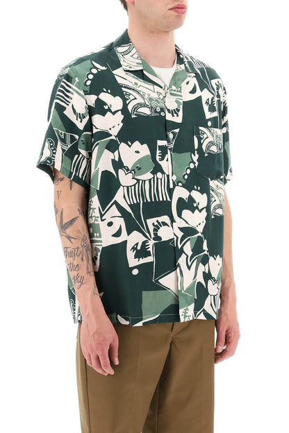 Cuca Printed Shirt  - Verde