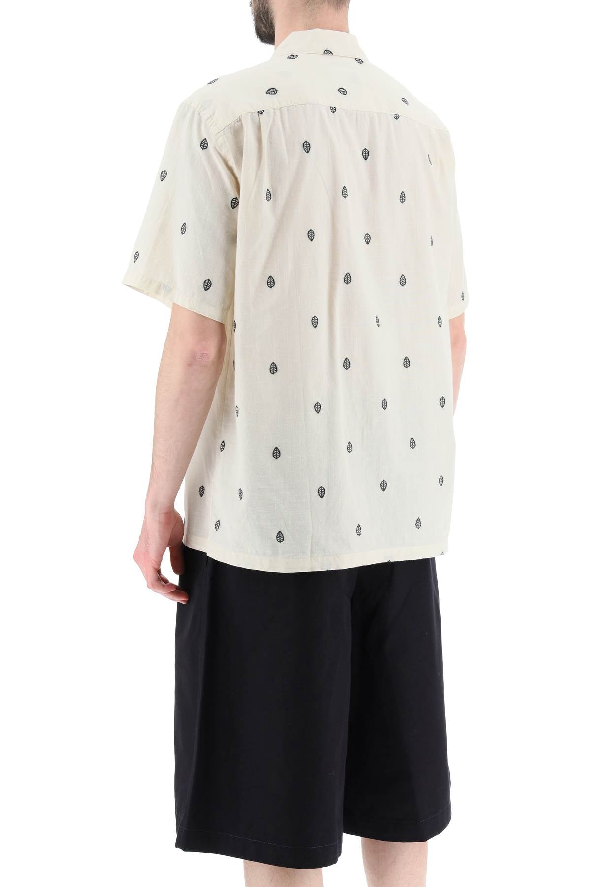 Leaf Shirt  - White