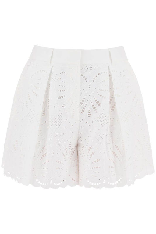 Lace Sangallo Shorts For  - White