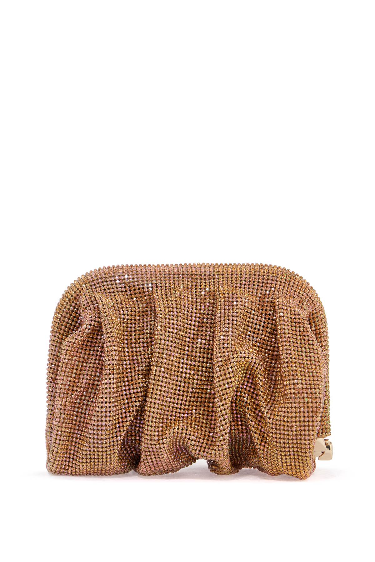 La Petite Handbag In Gold Strass Mesh From The Venus Collection  - Gold