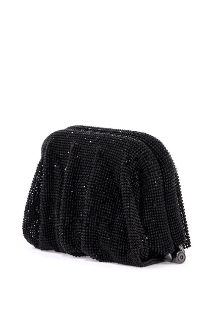 Compact Bag Venus La Petite In Black Rhinestones  - Black