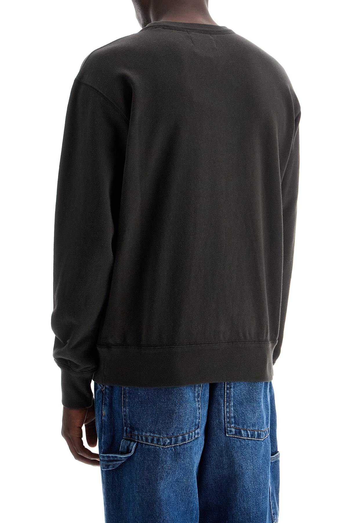 Mike Crew-neck Sweatshirt  - Brown