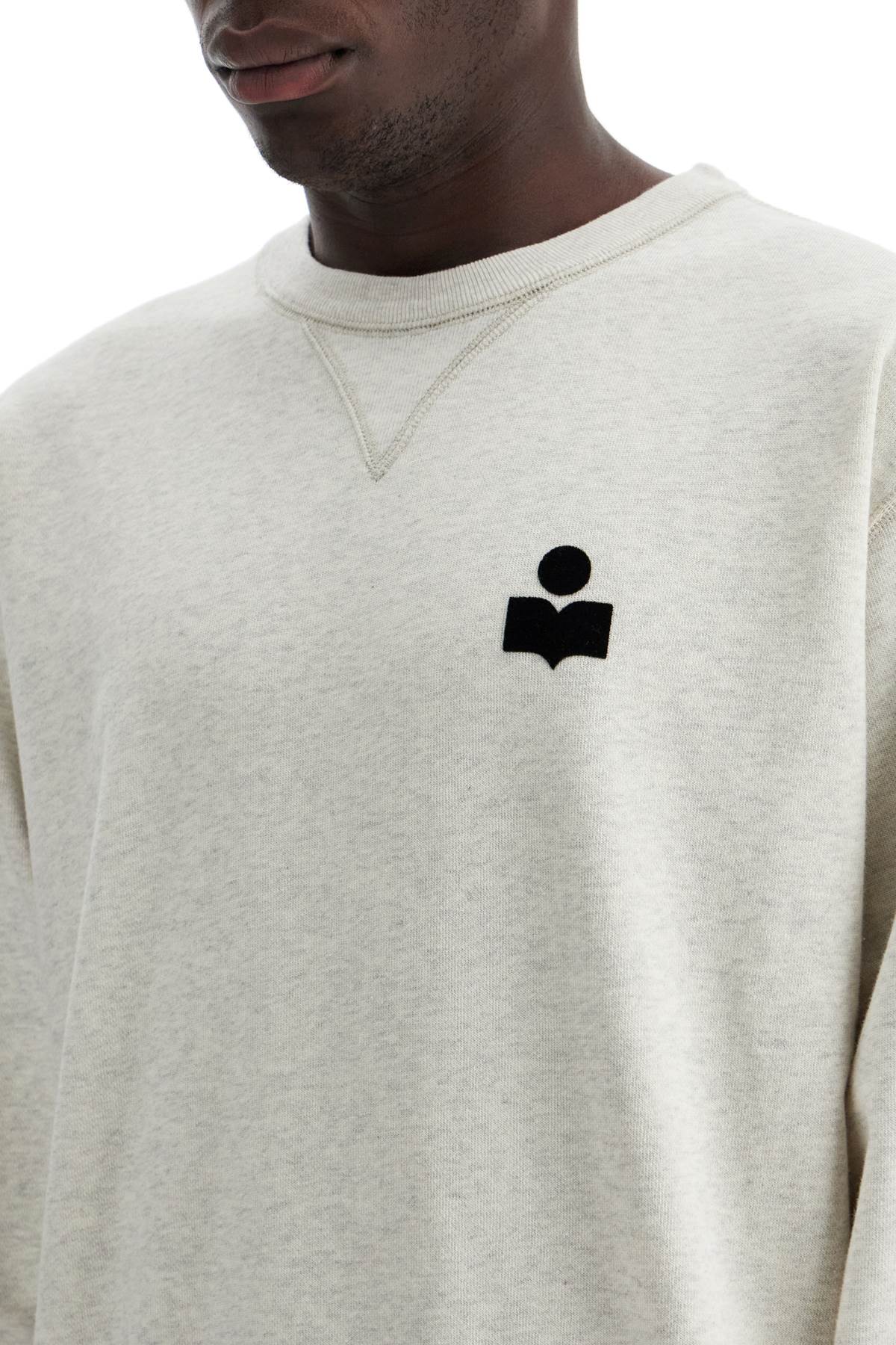 Mike Crew-neck Sweatshirt  - Grey