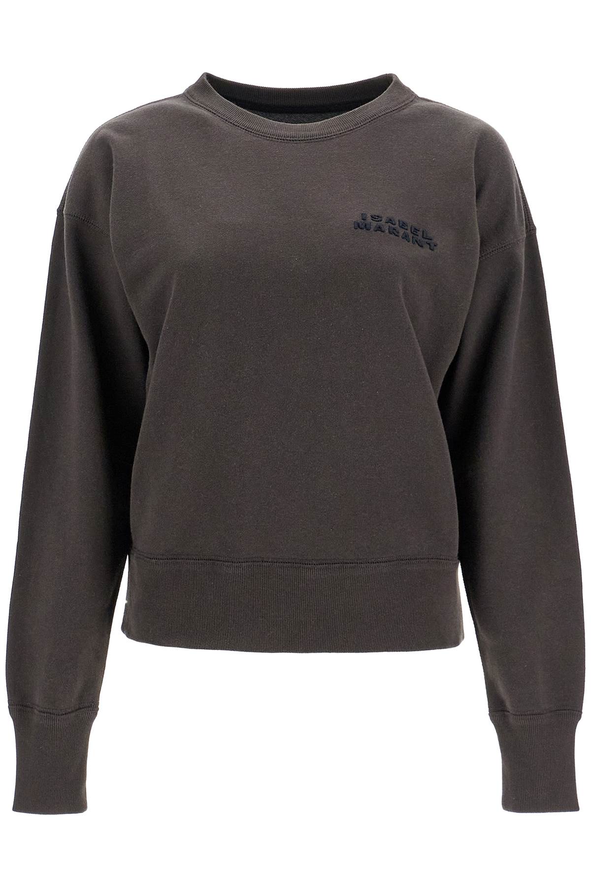 Shad Sweatshirt With Logo Embroidery  - Grey