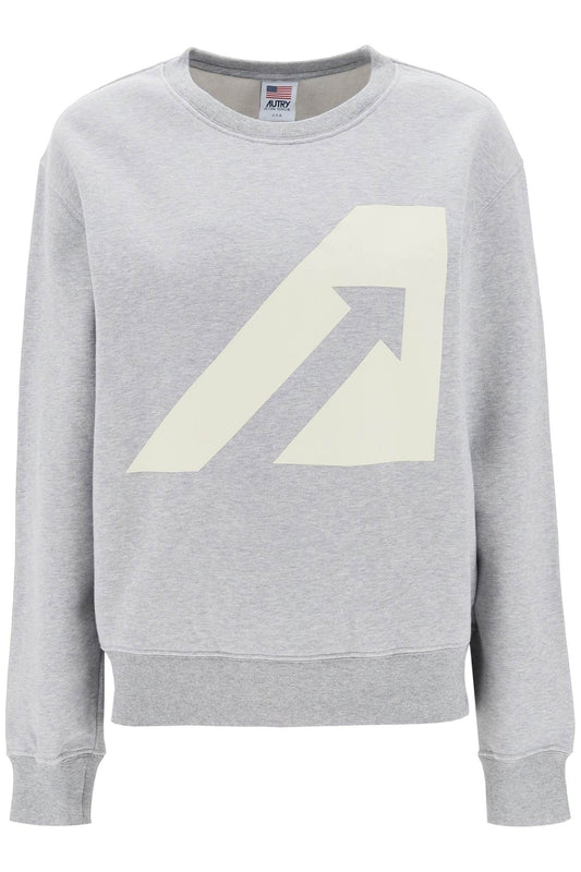 Icon Crew-neck Sweatshirt  - Grigio