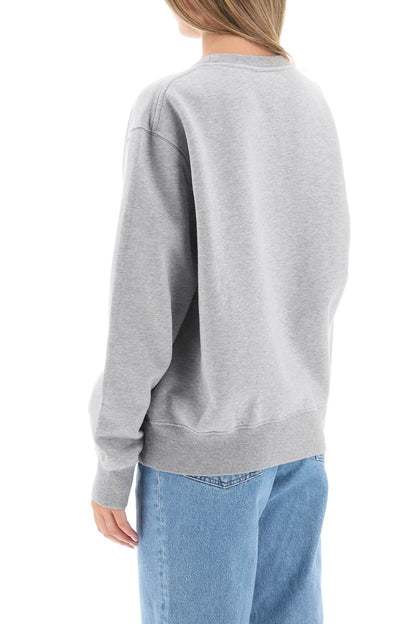 Icon Crew-neck Sweatshirt  - Grigio