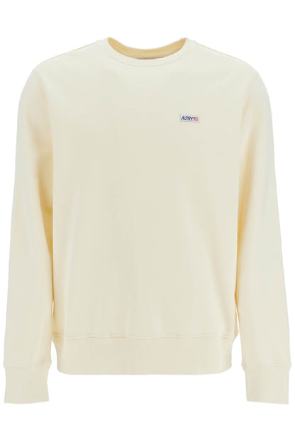 Relaxed Fit Crewneck Sweat  - White