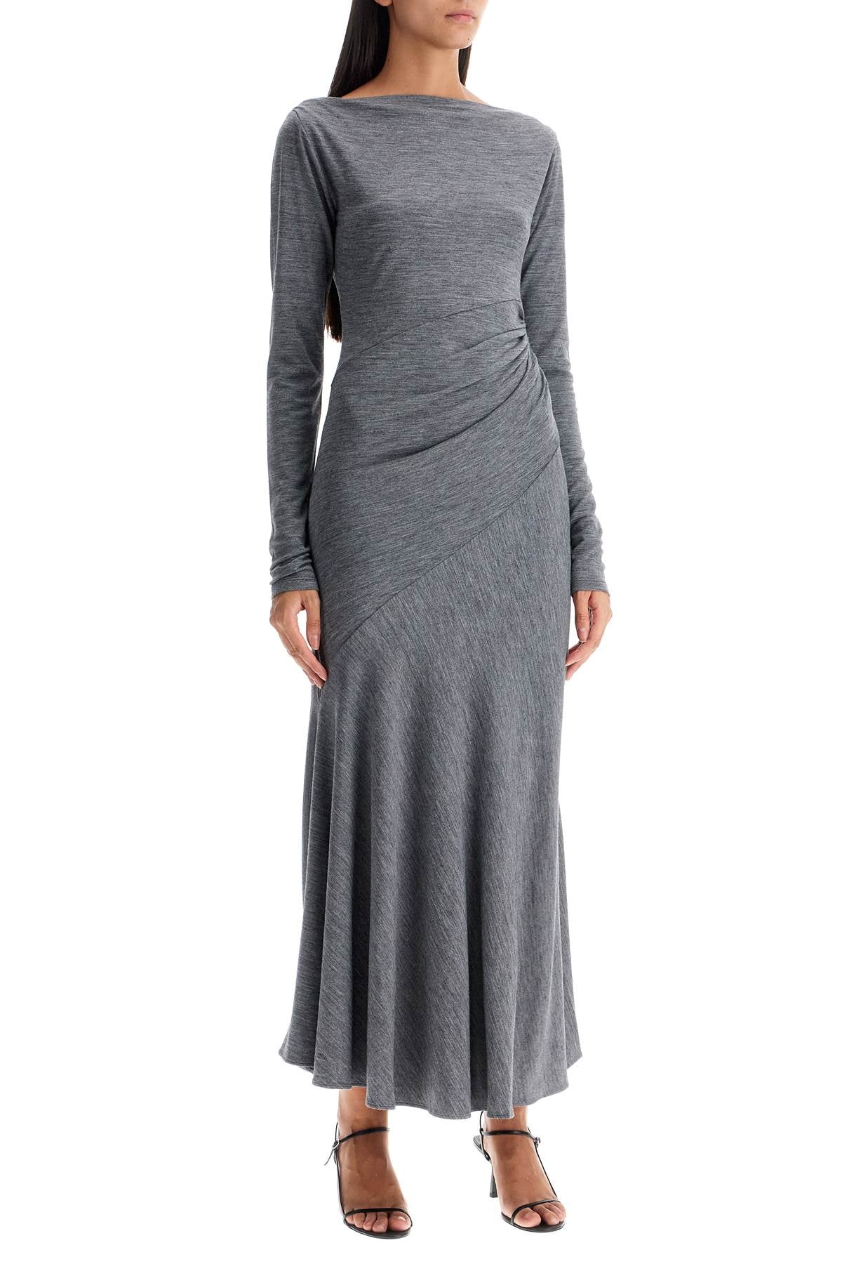 Saba Jersey Dress In Seven  - Grey