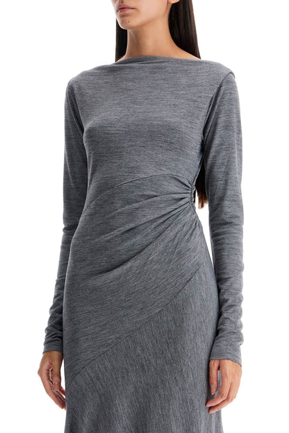 Saba Jersey Dress In Seven  - Grey