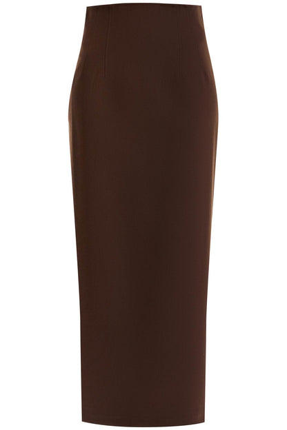 Long Shelby Skirt  - Brown