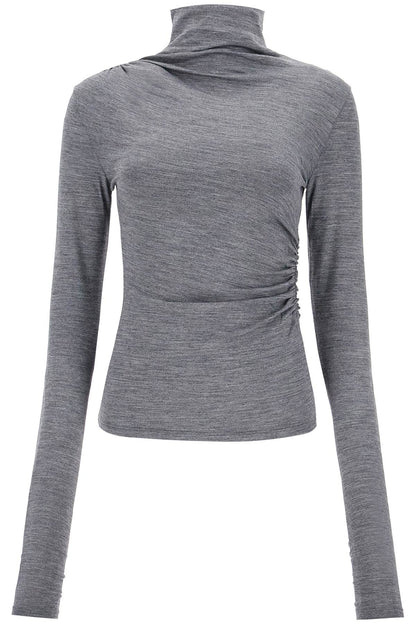 'oleandra Jersey Top  - Grey