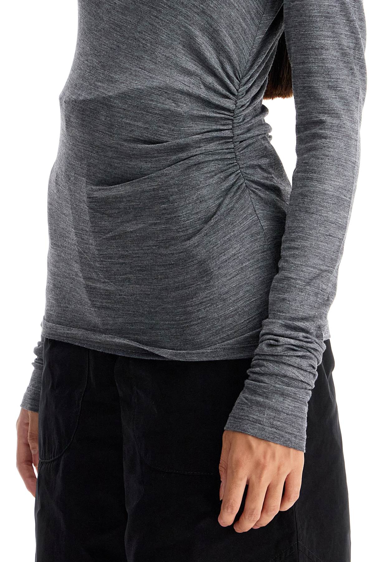 'oleandra Jersey Top  - Grey