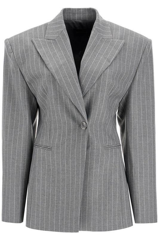 Octavia Hourglass Blazer  - Grey