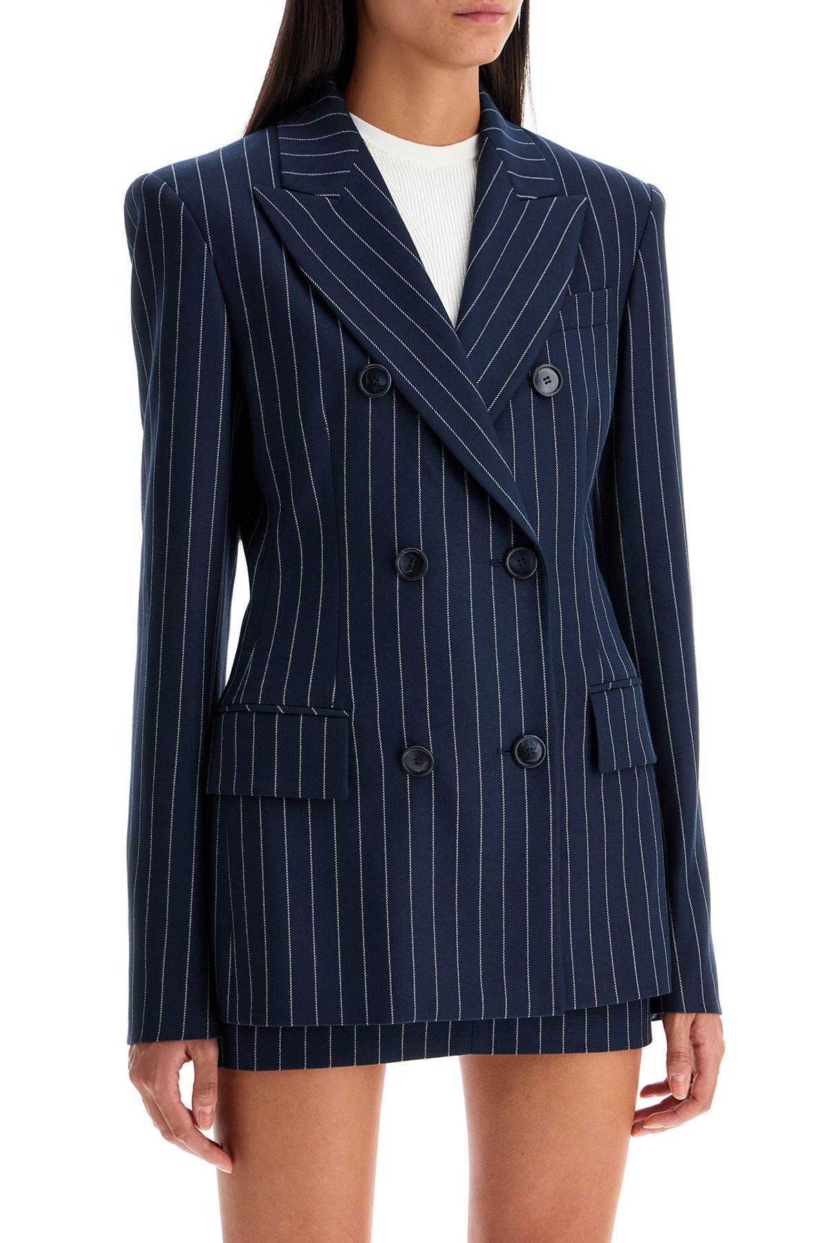 Shannon Pinstripe  - Blue