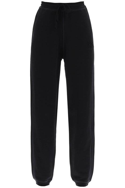 Joggers In Cotton French Terry  - Black